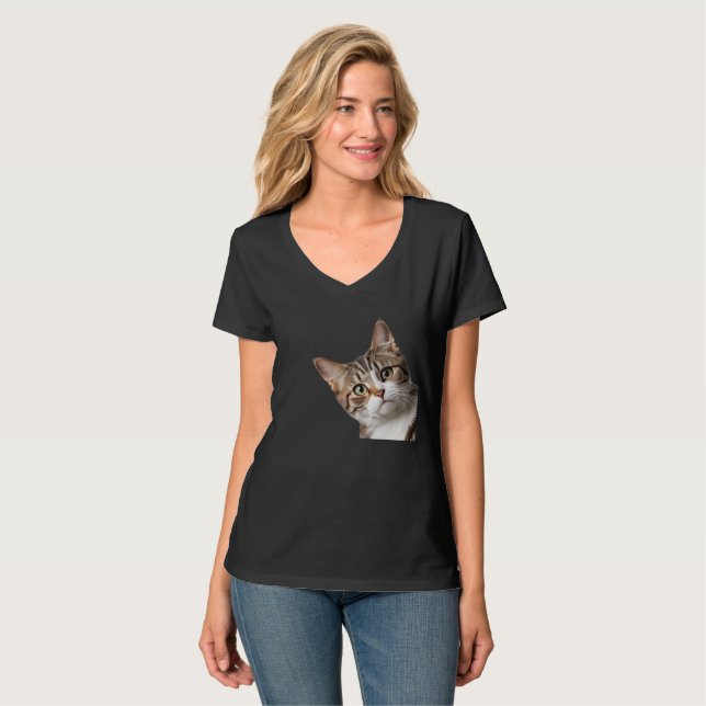Camiseta Sneaky Cat (Anverso completo)