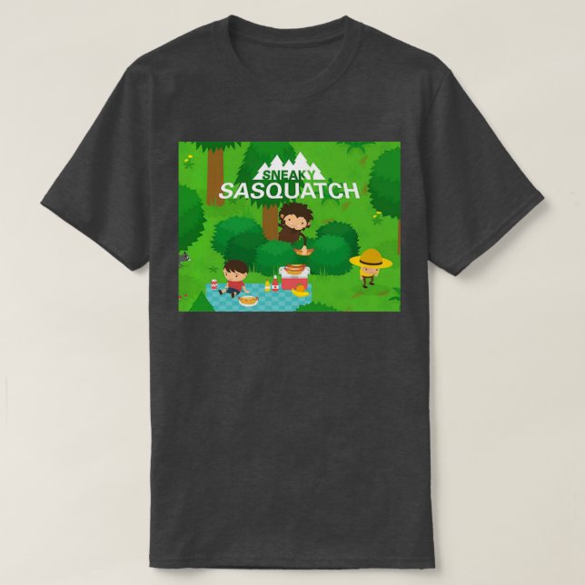 Camiseta Sneaky Sasquatch 12 (Diseño del anverso)