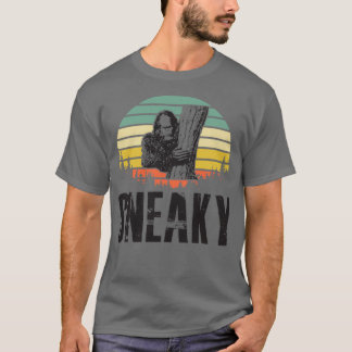 Camiseta Sneaky Sasquatch Bigfoot Sneaky Bigfoot Attitude V