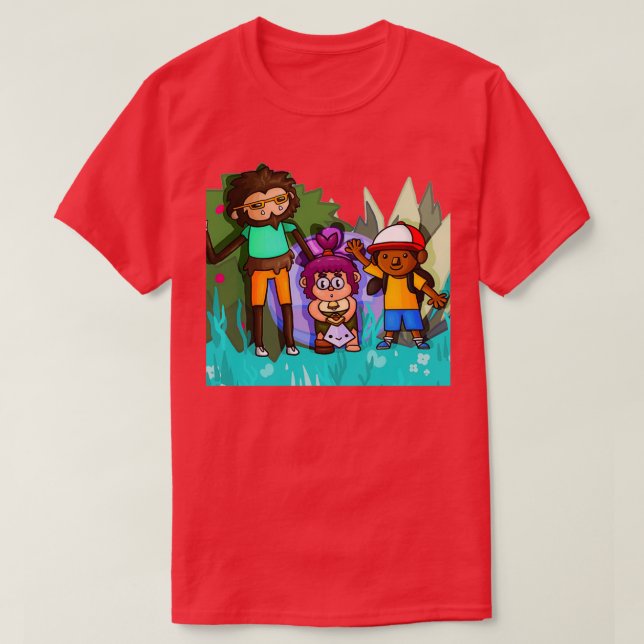 Camiseta Sneaky Sasquatch Fan Art HandDrawn Presente (Diseño del anverso)