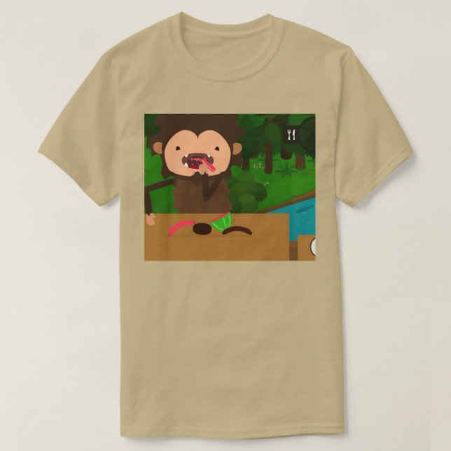 Camiseta Sneaky Sasquatch Picnic (Diseño del anverso)