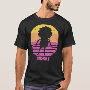 Camiseta Sneaky Sasquatch Silhouette Dolor de sol Vapo