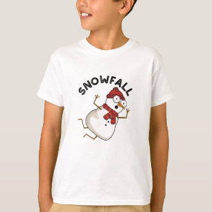 Camiseta Snfall Funny Snow Pun