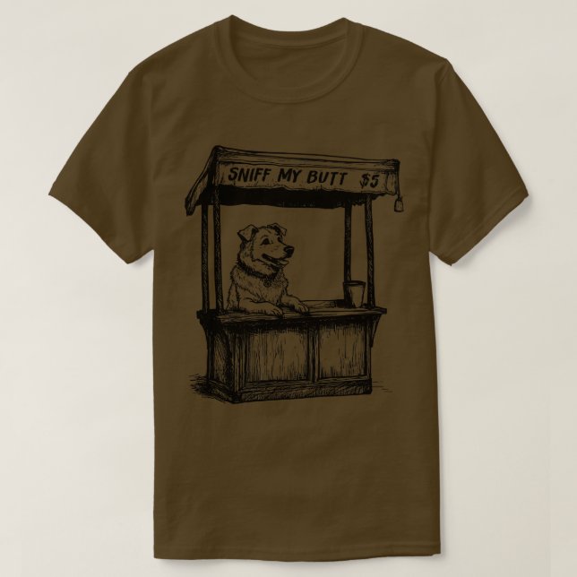 Camiseta Sniff My Butt (Diseño del anverso)