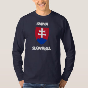 Camiseta Snina, Eslovaquia con escudo de armas