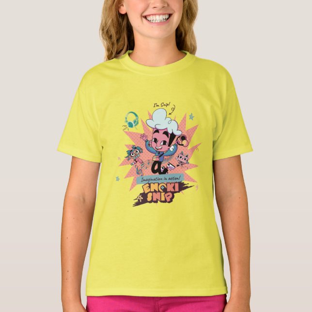 Camiseta Snip de Enoki&Snip (Anverso)