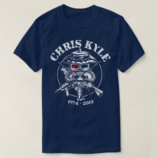 Camiseta Sniper chris kyle (Diseño del anverso)