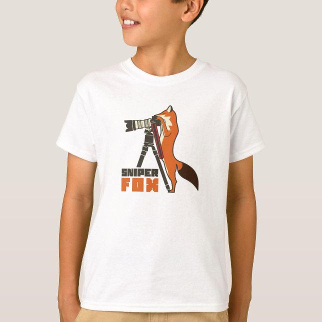 Camiseta Sniper Fox (Anverso)