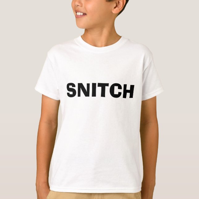 CAMISETA SNITCH SHIRT FOR KIDS (Anverso)