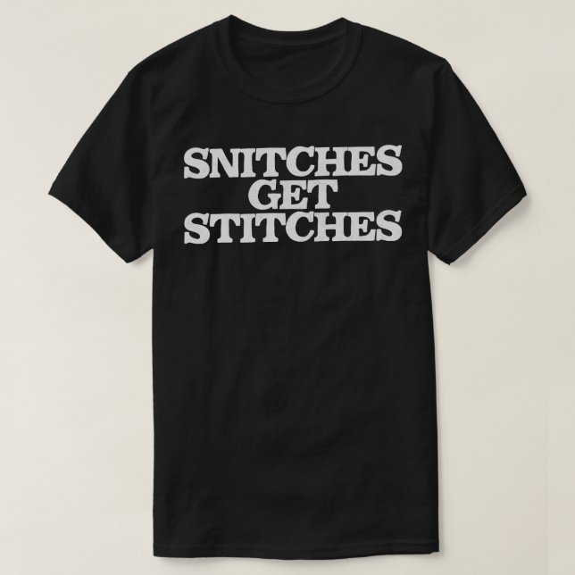 Camiseta Snitches Obtén Snitches 2 (Diseño del anverso)