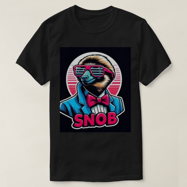 Camiseta Snob (Diseño del anverso)