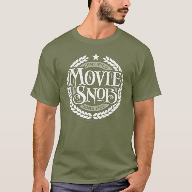 Camiseta Snob de películas - amante de películas divertidas (Anverso)