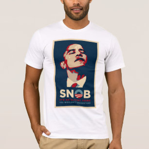 Camiseta SNOB + Los amigos de Obama - modificados para