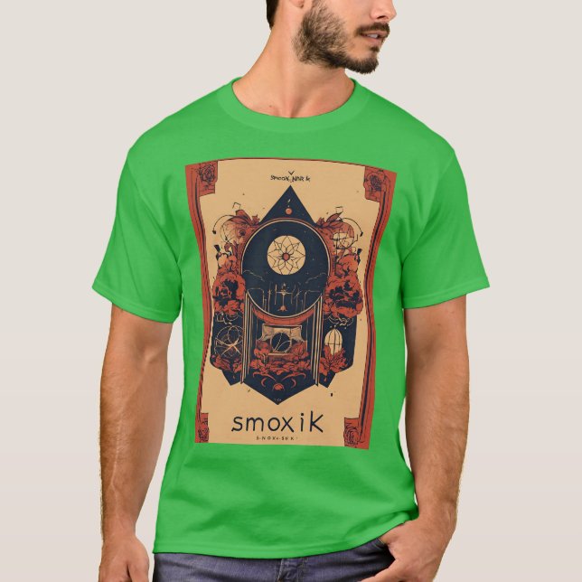 Camiseta SNOKXINK Avant Garde Art Tattoo Studio Basic Dark (Anverso)