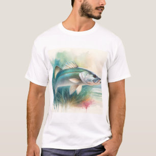 Camiseta Snook 100924AREF118 - Watercolor