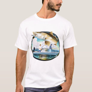 Camiseta Snook Fishing Sunset