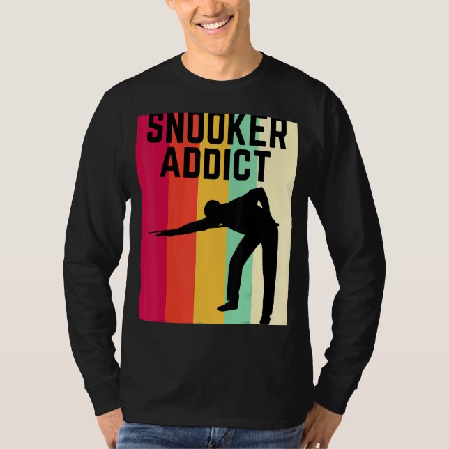 Camiseta Snooker Addict Snooker Tee (Anverso)