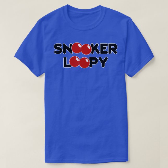 Camiseta Snooker Loopy (Diseño del anverso)