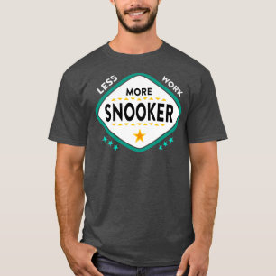 Camiseta Snooker Snooker Billiards