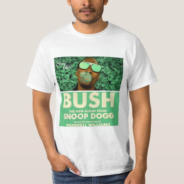 Camiseta Snoop Dogg Bush (Anverso)