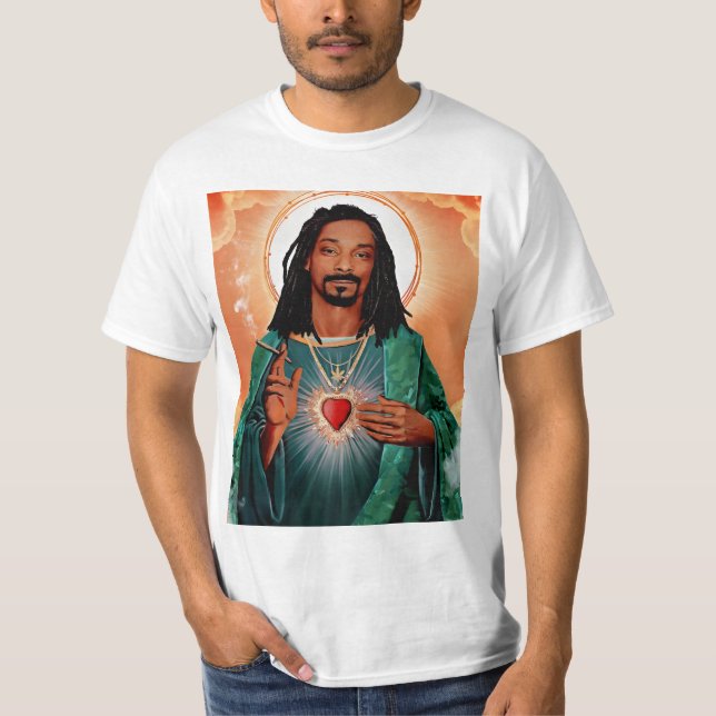 Camiseta snoop dogg jesus classic (Anverso)