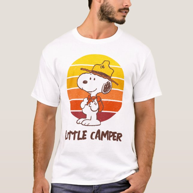 Camiseta Snoopy | Beagle Scout - Camper feliz (Anverso)
