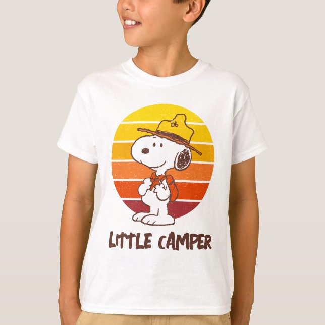 Camiseta Snoopy | Beagle Scout - Camper feliz (Anverso)