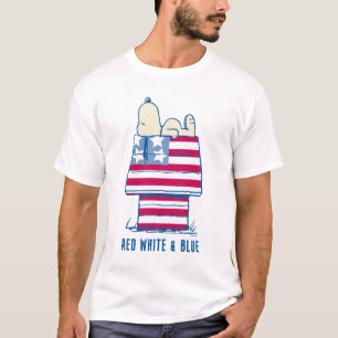 Camiseta Snoopy on the 4 of July Dog House