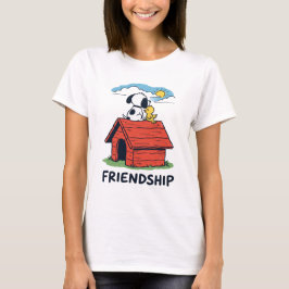 Camiseta Snoopy & Woodstock Besties Red Doghouse 