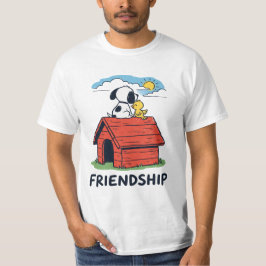 Camiseta Snoopy & Woodstock Besties Red Doghouse 