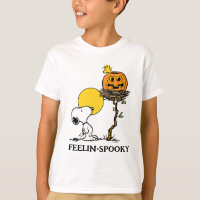 Snoopy & Woodstock Nest con Jack O' Lantern