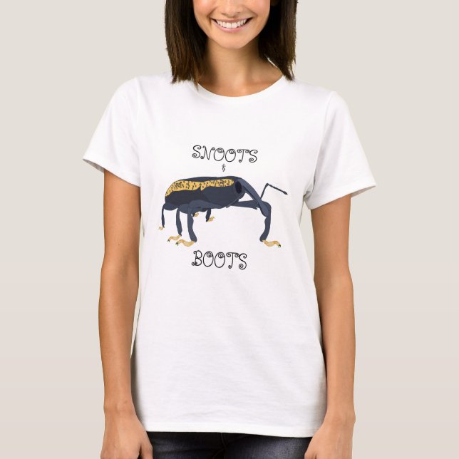 Camiseta Snoots & Boots (Anverso)