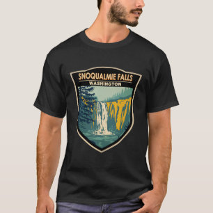 Camiseta Snoqualmie cae en la Catarata de Washington