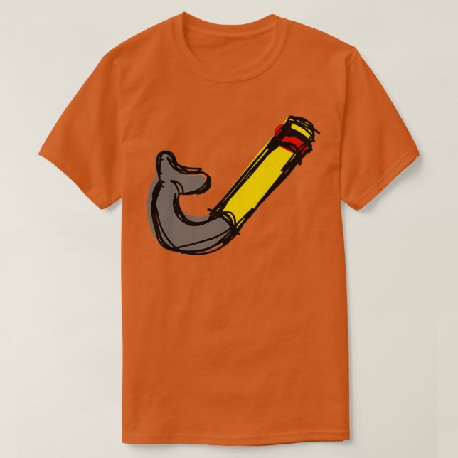 Camiseta Snorkel (Diseño del anverso)