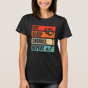 Camiseta Snorkel Snorkel Scuba Repetir Scuba Buceo Snorkel