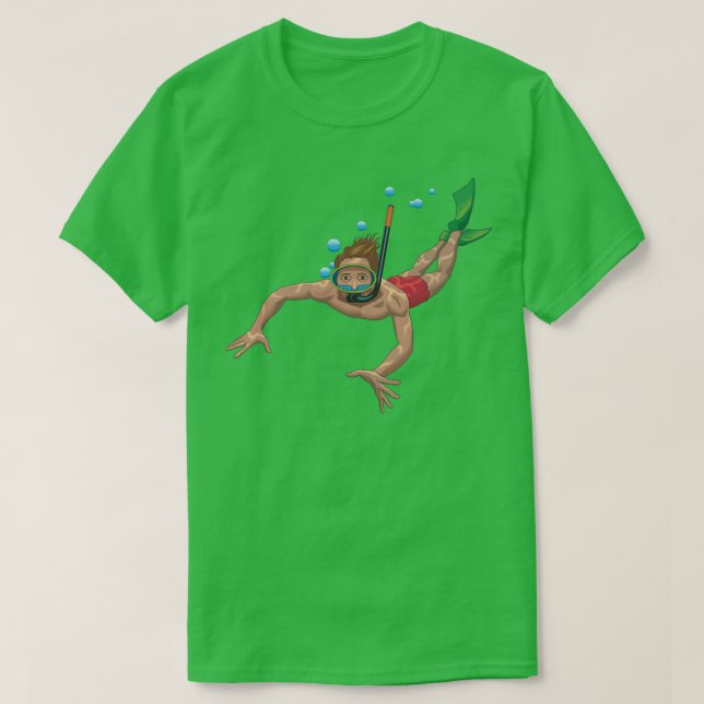 Camiseta Snorkeling 1 (Diseño del anverso)