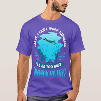 Camiseta Snorkeling Lover Snorkel Fan Scuba Buceo