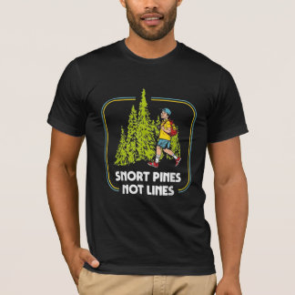 Camiseta Snort Pines No Enfrenta A Un Niño Divertido Que Va