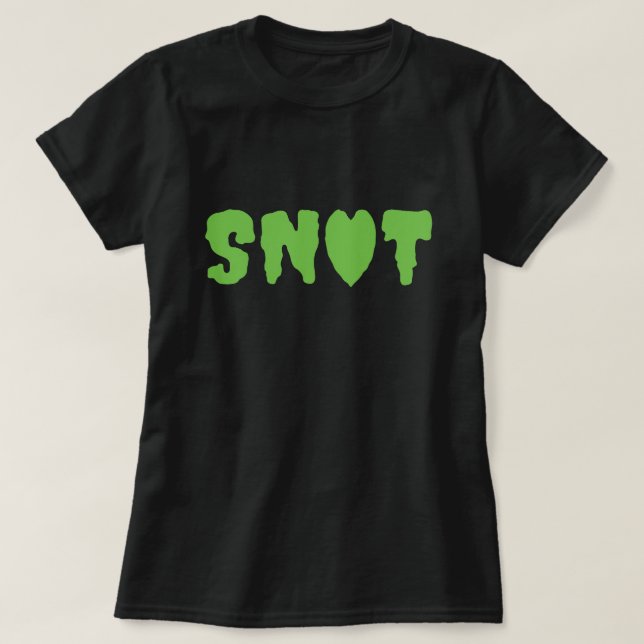CAMISETA SNOT LOVE (Diseño del anverso)