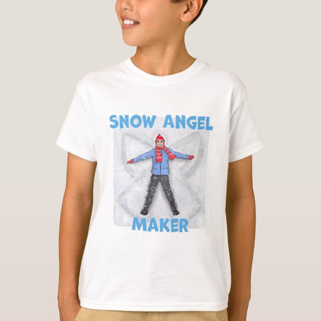 Camiseta Snow Angel Maker (Anverso)
