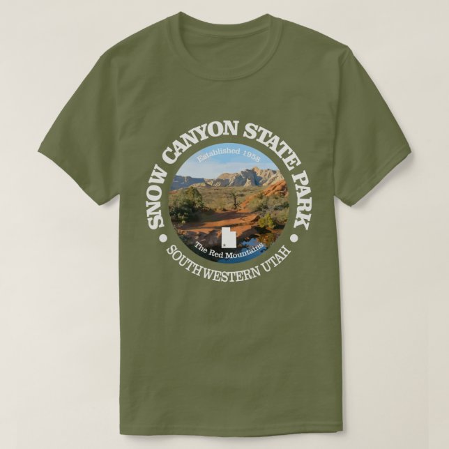Camiseta Snow Canyon SP (Diseño del anverso)