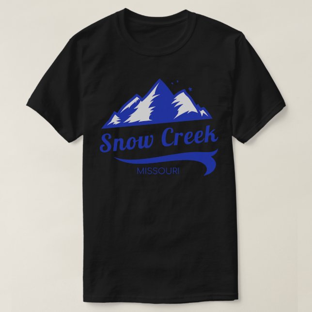 Camiseta Snow Creek ski Misuri 1 (Diseño del anverso)