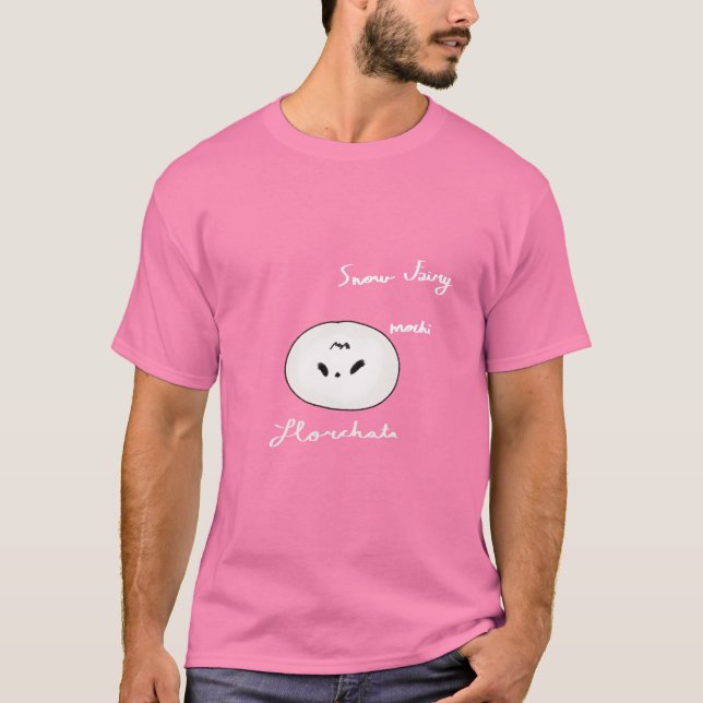 Camiseta Snow Fairy Cute Mochi Funny Animal Mochi (Anverso)