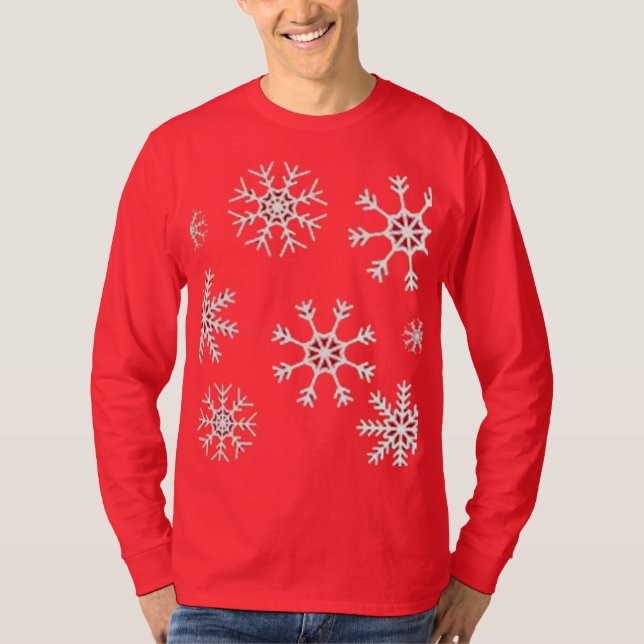 Camiseta Snow Flake (Anverso)