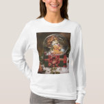 Camiseta Snow globe with cute Bear<br><div class="desc">bear teddy animal bears, 
pine green gold scarf, 
funny cute miniature snowglobe, 
wood shiny dome present, 
sphere crystal gift cold , 
merry xmas snowflake tree, 
ball happy white celebration, 
glass globe holiday decoration, 
snow winter christmas, 
teddy bear animal bears, </div>