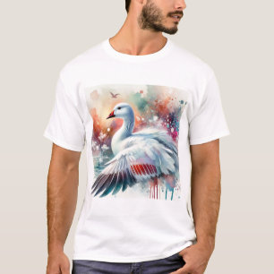 Camiseta Snow Goose 091024AREF130 - Watercolor