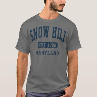 Camiseta Snow Hill Maryland MD Vintage Athletic Sports Desi