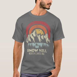 Camiseta Snow Hill North Carolina Mountain Sunset Sunrise K