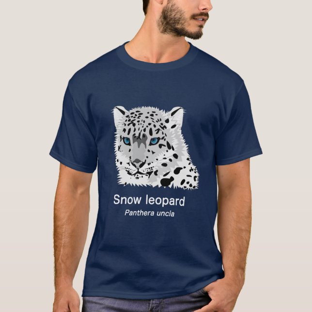 Camiseta Snow leopard (Anverso)