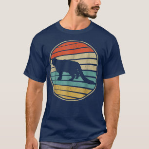 Camiseta Snow Leopard Vintage Retro 70s 80s Style Leopard L
